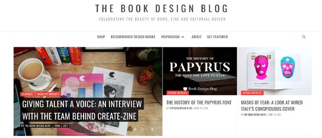 Blog o projektowaniu książek