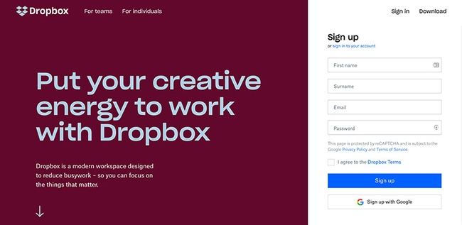 Dropbox Лучшие приложения для повышения производительности