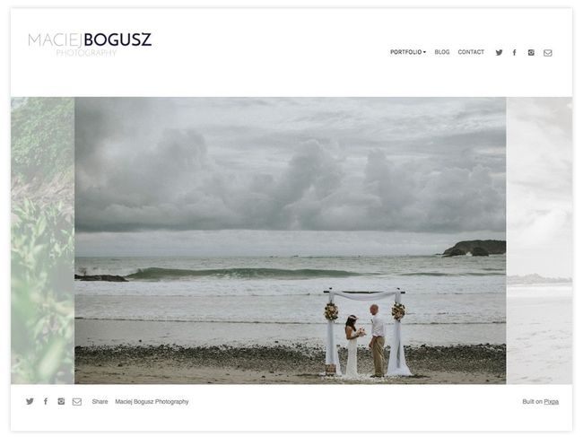 Maciej Bogusz Trouwwebsite