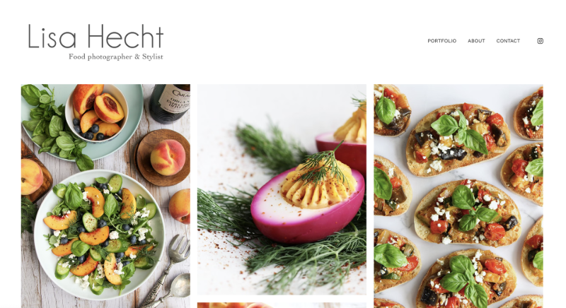 How to Create an Online Food Photography Portfolio