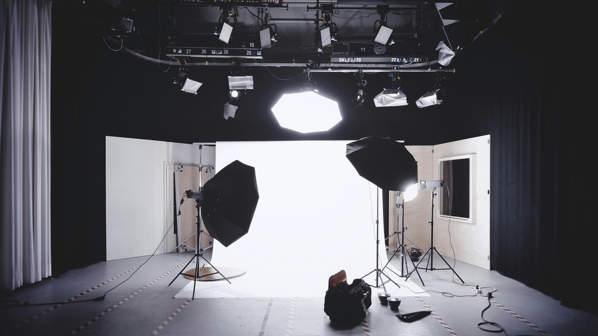 photographer's studio setup