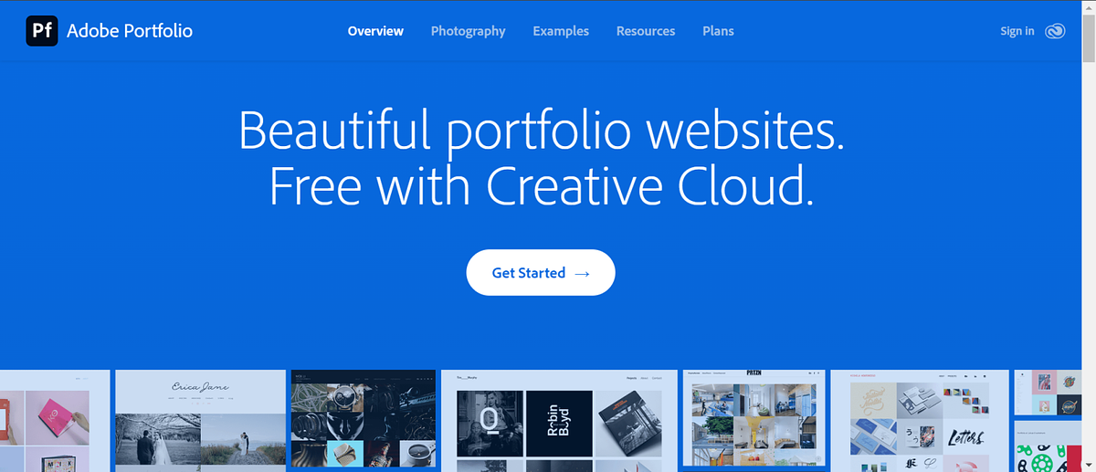 portfolio adobe